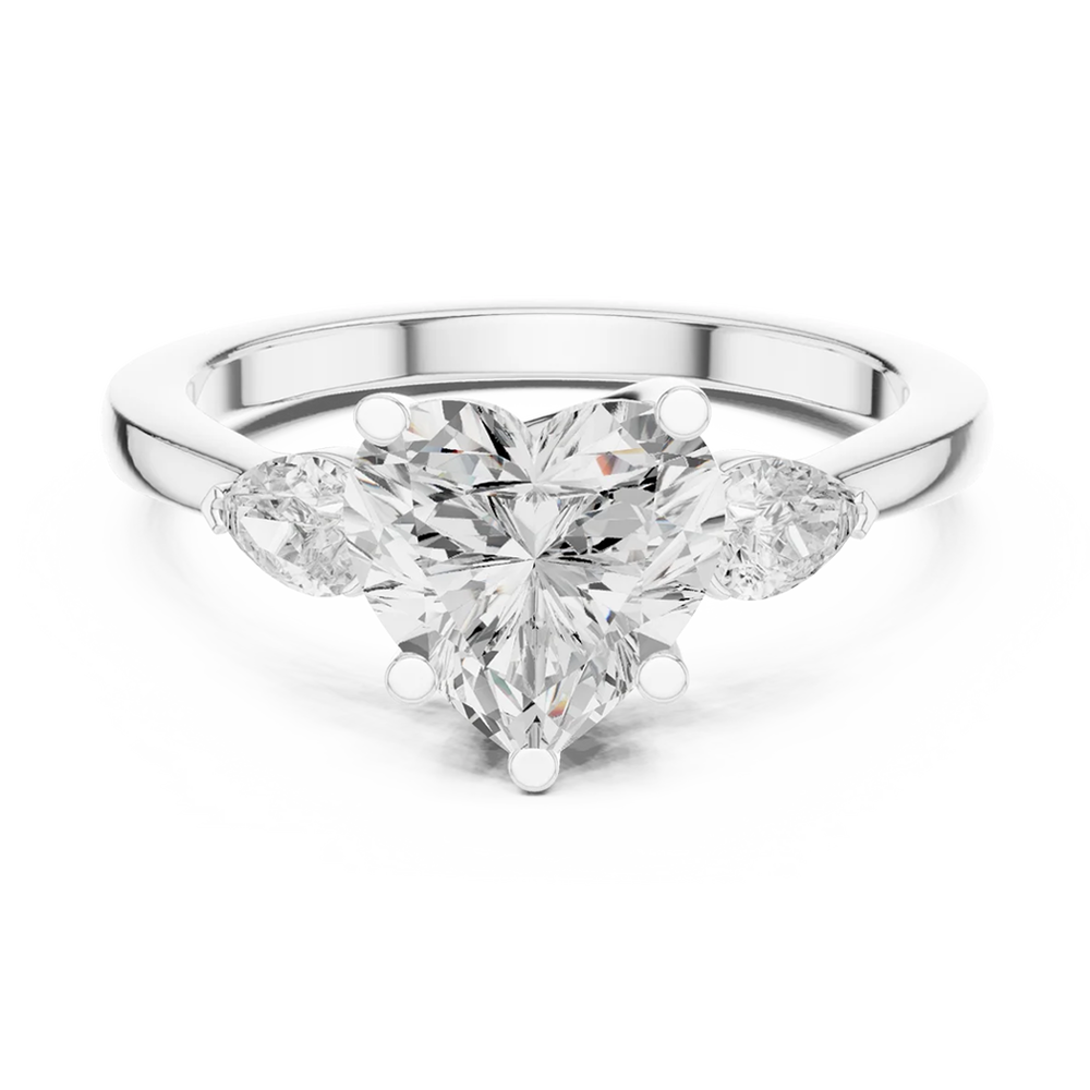 Heart diamond product