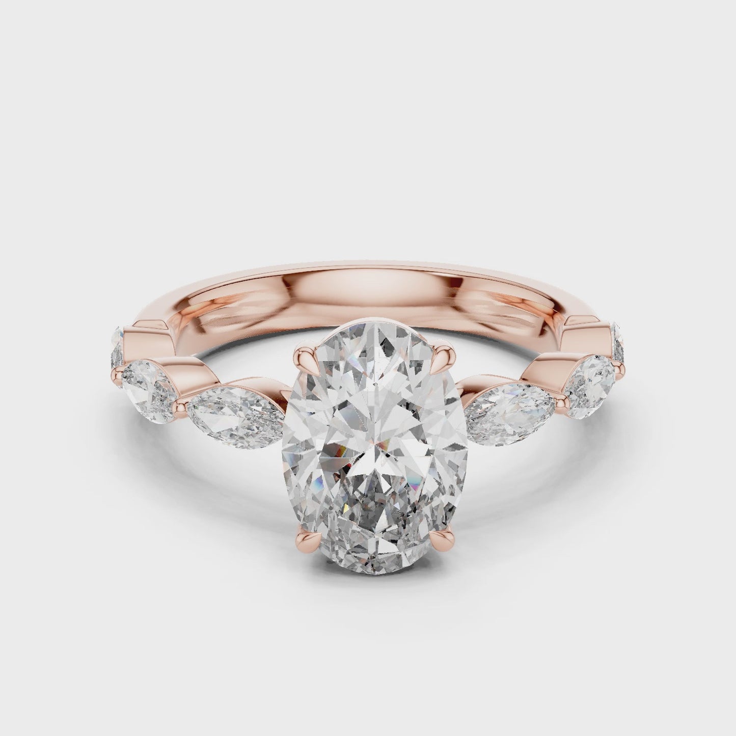 Verdelle Marquise Bloom Ring