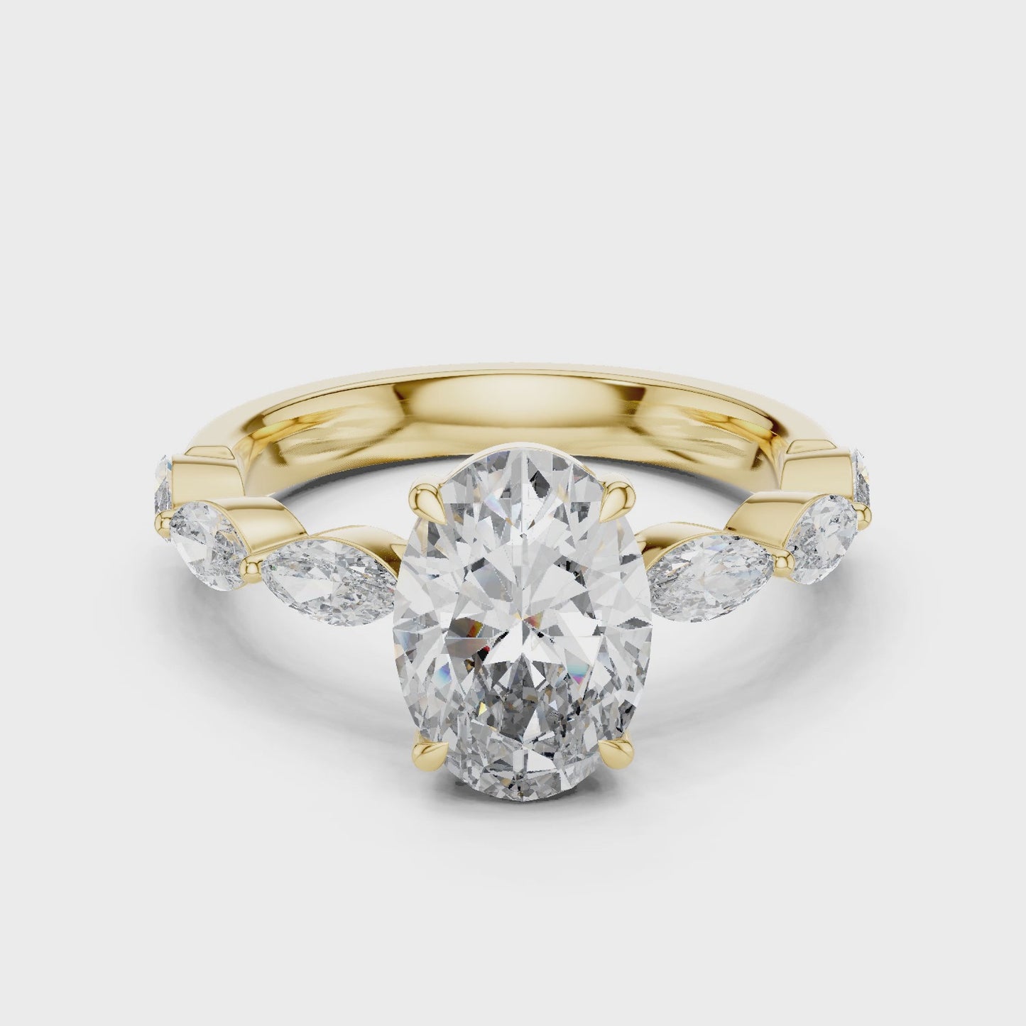 Verdelle Marquise Bloom Ring