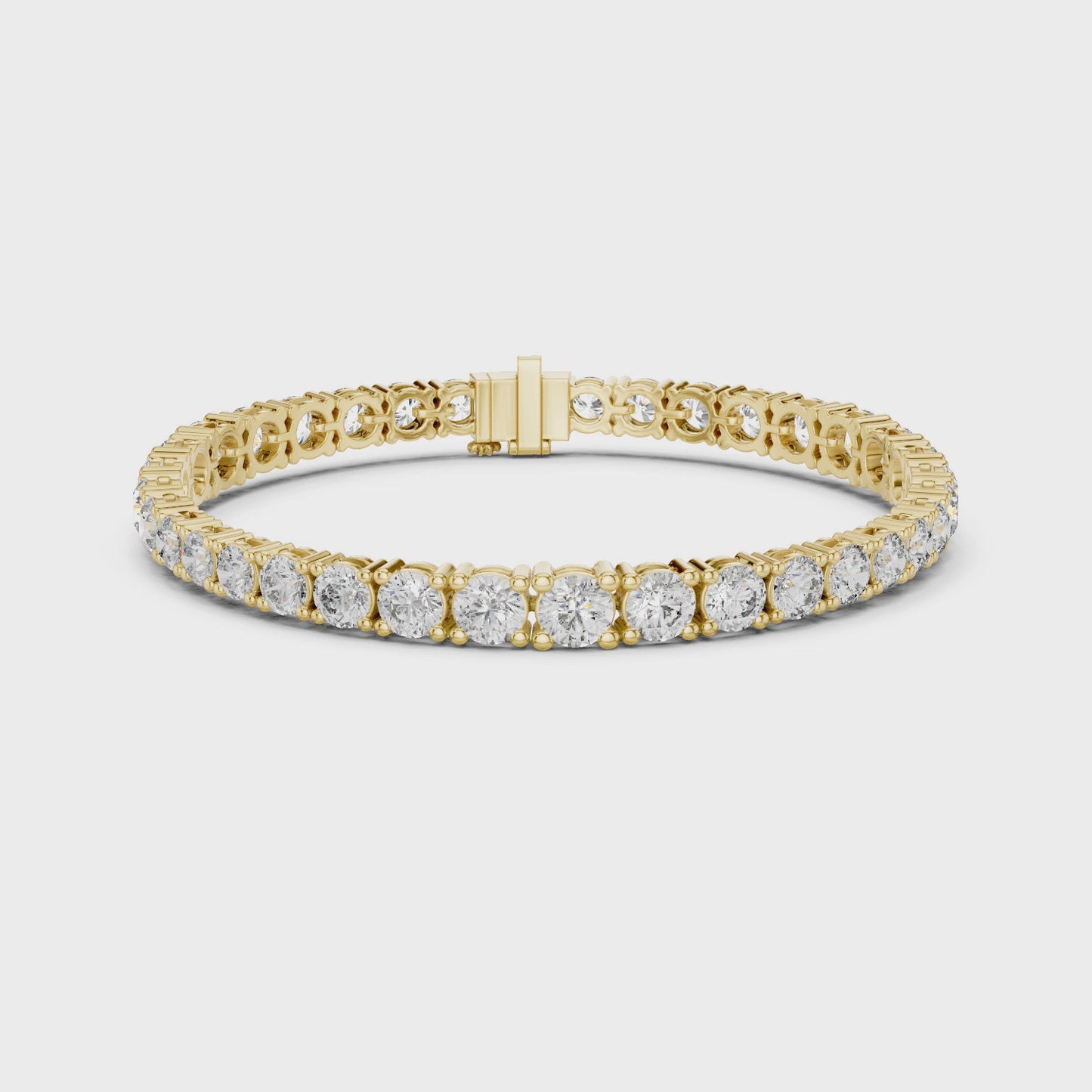 Timeless Everyday Luxury Round Diamond Tennis Bracelet