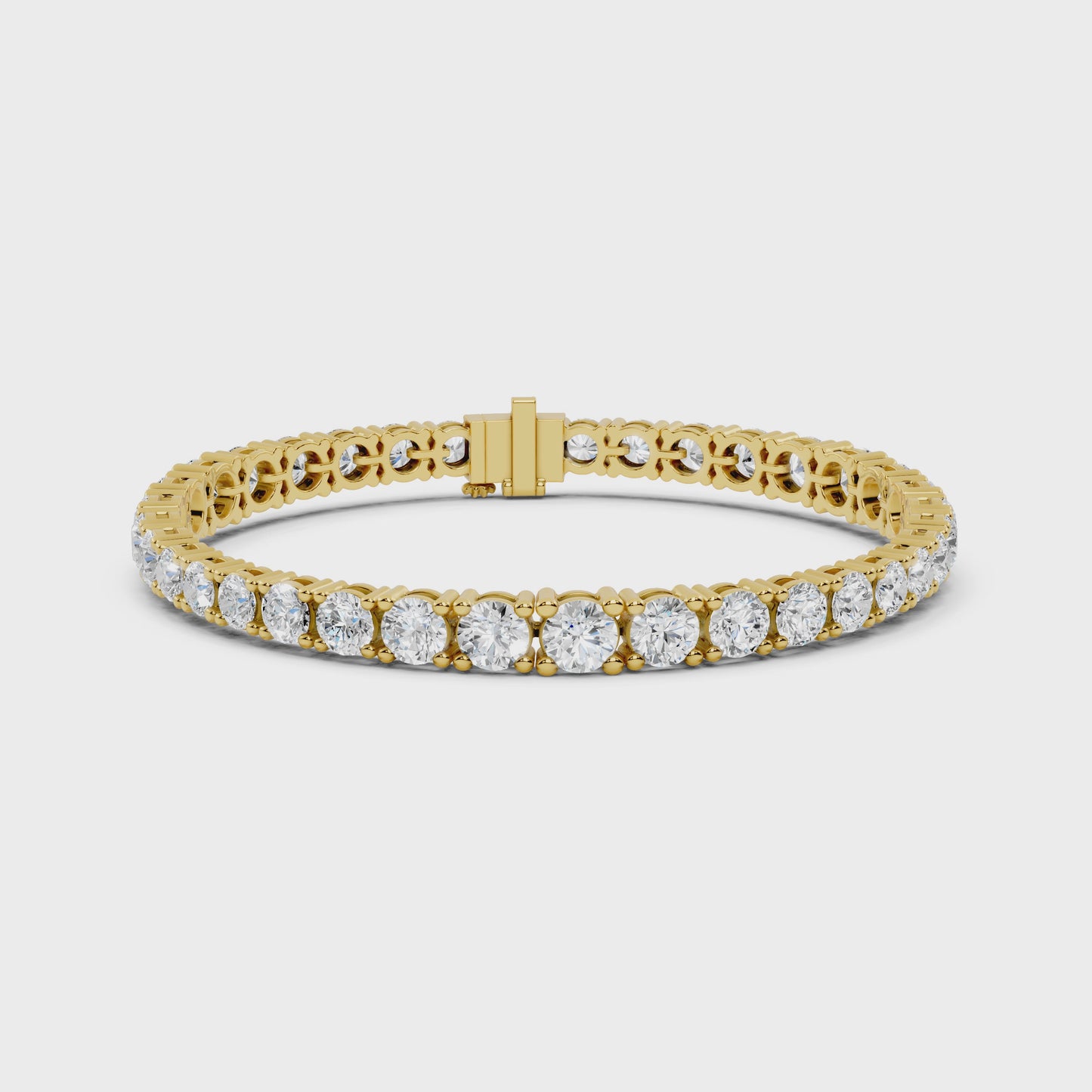 Timeless Everyday Luxury Classic Round Diamond Tennis Bracelet