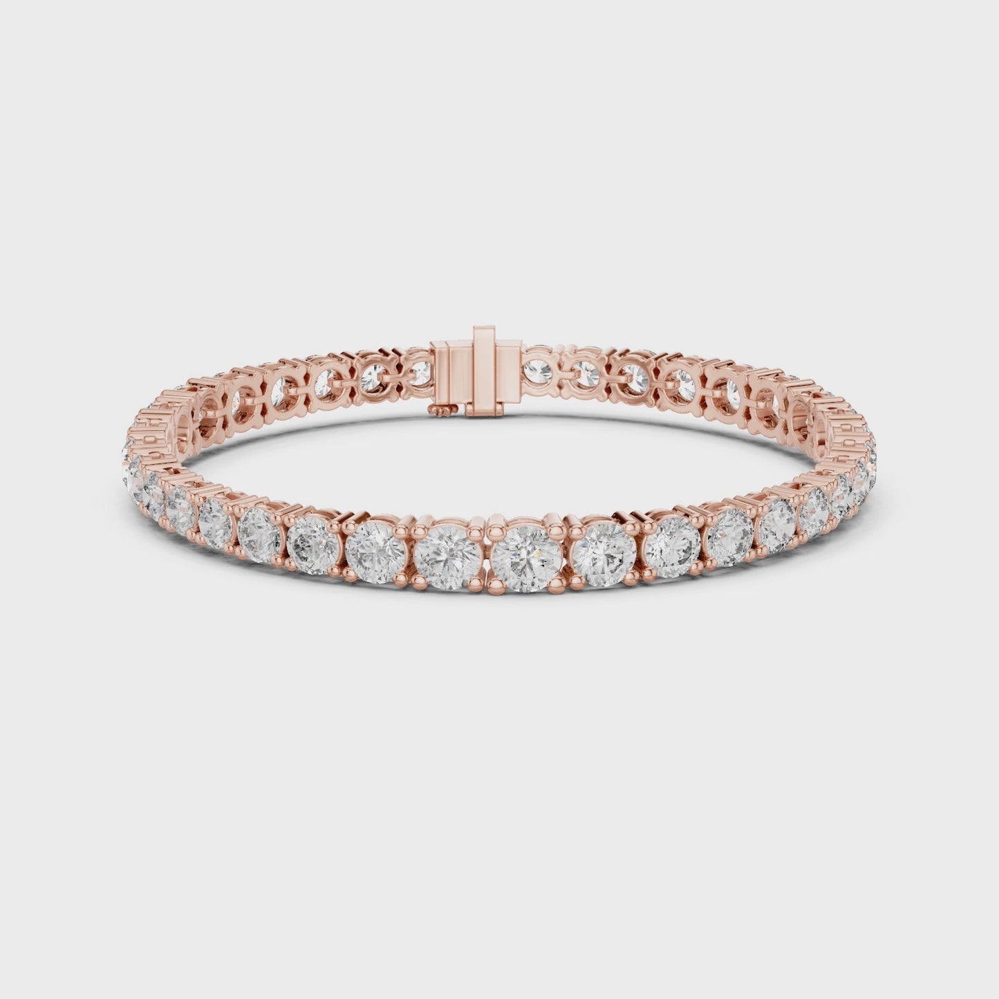 Timeless Everyday Luxury Round Diamond Tennis Bracelet